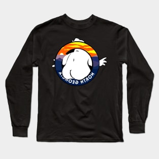 North Georgia Ghostbusters flip side logo Long Sleeve T-Shirt